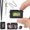 Mini CAM Keychain Cam 1.47 Inch Screen Mini Retro Camera Small Digital Camera 1080P HD Portable Video Recorder Photo/Video Mode Switch 64G TFType-C 2H Battery 62g (Keychain/Neck Strap) Pink