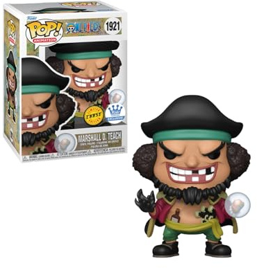 Candide, Funko POP! Marshall D. Teach with Chase One Piece, 12,7 cm
