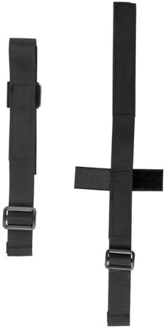 Hauck Hochstuhl Gurt, Hauck Alpha Plus ZubehöR, Schrittgurt Und Gurtschoner Set FüR Hochstuhl BüGel Riemen Gurt Kinderhochstuhl Safety, Kinderkaft,Gurtriemen FrontbüGel, 2 StüCk(in Schwarz)