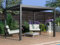 Vente-unique-Pergola bioclimatique autoportante en Aluminium avec Lames orientables - 9 m² - Anthracite - Amalfi