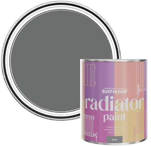 Rust-Oleum Heat-Resistant Radiator Paint in Satin Finish - Ouseburn 750ml