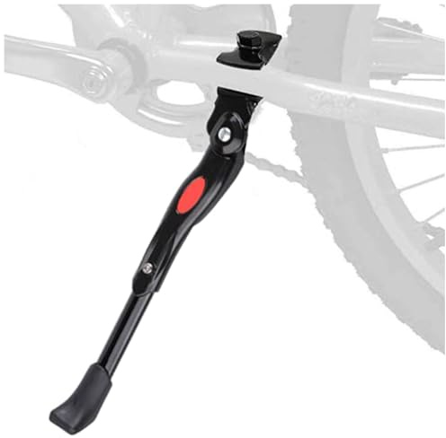 FSTTGG Bike Kickstand for Trek Supercaliber SLR 9.9 XX AXS Gen 2,Adjustable Bicycle Kickstand Anti-Slip Side Kick Stand Rear Side Bike Stand Replacement Accessories,Black