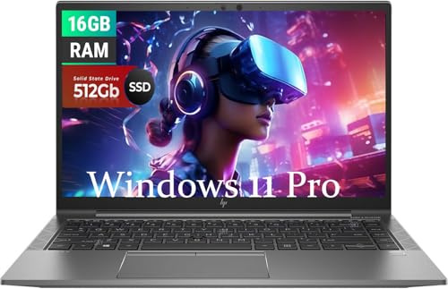 HP ZBook Firefly 14 G7 Business Laptop Station, 14 FHD (1920 x 1080), Intel Core i7-10610U, 16GB RAM, 512GB SSD, Webcam, Windows 11 Pro (Renewed)
