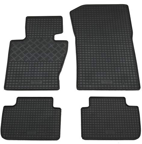 AD Tuning RI900286 Gummifußmatten Set (4-teilig) Gummi Fußmatten