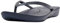 Fitflop IQUSHION Flip Flop-Solid, Chanclas Mujer, Midnight Navy, 39 EU