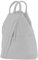 modamoda de - T180 - Damen Rucksack Tasche aus ital. Leder, Farbe:Weiß