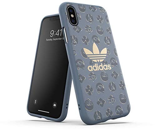 adidas Originals Shibori Phone Case/Mobile Phone Case Compatible with iPhone X XS - Graphic Print Blue/Graphic Print Blue