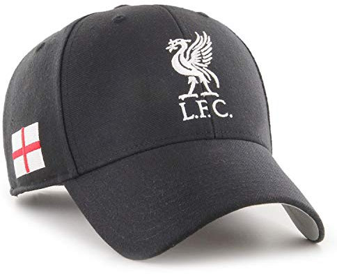 47 Brand Relaxed Fit Cap - FC Liverpool England Flag Black
