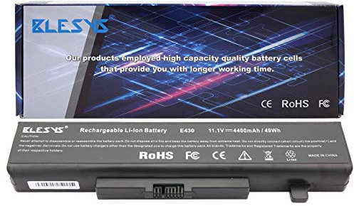 BLESYS B590 Batteria del computer portatile per Lenovo B480 B485 B490 B495 B580 B585 B590 B595 batteria 11.1V 4400mAh Nero