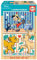 Educa 19290, Disney Klassiker, 2 x 50 Teile Holzpuzzleset für Kinder ab 4 Jahren, Pinocchio, König der Löwen