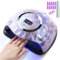 iBigLY 248W UV LED Nail Lamp with 60 Lamp Beads, UV Light for Nails Gel Polish Faster Curing Lamp Nail Dryer with 4 Timers, Auto Sensor, Home Salon Nail Art Light Tools for Fingernail & Toenail