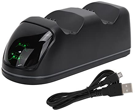 Chargeur Double Contrôleur, Station de Compatible avec Le Contrôleur de Manette Plug and Play DC 5V 800MA Tension D'entrée