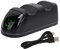 Caricabatterie Doppio Controller, Stazione di Ricarica Compatibile con Controller Gamepad Plug And Play Tensione di Ingresso DC 5V 800MAMA