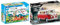 Playmobil Family Fun 70088 Camping-Car Familial avec Toit Amovible et de Nombreux Accessoires, Dès 4 Ans & Volkswagen 70176 Volkswagen T1 Combi, Le Mythique Camping-Car Volkswagen, Dès 5 Ans