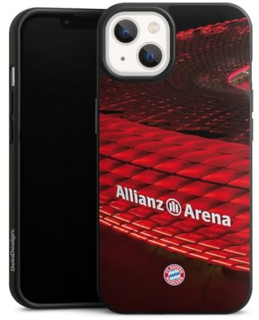 PLA Handyhülle kompatibel mit Apple iPhone 13 Handyhülle aus nachwachsenden Rohstoffen Organic Case FCB Stadion FC Bayern München