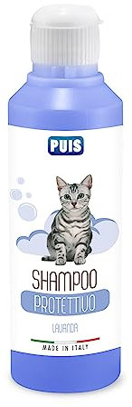 PUIS Shampoo Gatto Protettivo Profumato Lavanda Ipoallergenico - 220ml