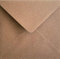 Briefumschläge, aus recyceltem Kraftpapier, 50 x 130 x 130 mm, Braun