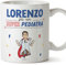 Mugffins Tazza Personalizzata in ceramica per PEDIATRA uomo 11 oz / 350 ml - In italiano - Sei Super! - Idea regalo per compleanno, anniversario, natale, laurea
