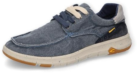 camel active Herren Canvas Schnürschuhe Blau, menswear-41