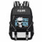 charous Anime Manga Jujutsu Kaisen Cartoon Oxford Rucksack, multifunktionale Schultasche, College-Tasche für Fans, Cosplay-Geschenk, Schwarz 5, One size