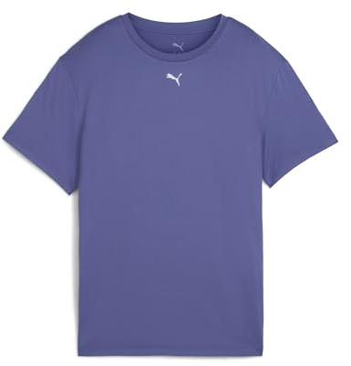 PUMA Unisex CLOUDSPUN Tee - REG T-Shirts, Blue Crystal, L