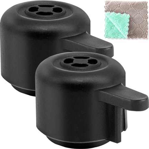 EATBALE Steam Release Handle for Ninja Foodi OP301 9 in 1/6.5 Quart OP401 12 in 1/8 Quart, Steam Valve Replacement Parts for Ninja Foodi Pressure Cooker Valve Accessories (2Pcs)
