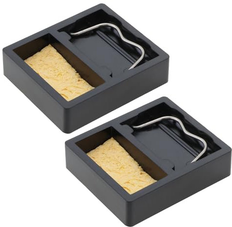 OTOTEC 2pcs Electric Soldering Iron Stand Holders Soldering Iron Base High Temperature Resistant Solder Iron Stand for Welding Torch Soldering Assembly