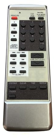 Remote Control RM-990 Replacement For Sony CD Player CDP497 CDP590 CDP790 CDP970 CDP990 CDP991 CDP227 CDP228 CDP333