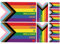 Aufkleber Regenbogenfahne Set, Autoaufkleber 10 Stück Flaggen Set,Pride Autoaufkleber Für Auto, Sticker Auto Fahrrad Motorrad 15cm Set Regenbogenfahne