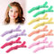 LOPHE Coccodrillo Capelli Clip, 12 Pezzi Fermagli per Parrucchiere Professionali, Caramella Belle Fermagli per Capelli a Coccodrillo, Clip Donna per Lo Styling Antiscivolo(Colorato)