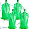 Iewroyt 4 PCS Bolsa DE Rago DE ÁRBOLES 15L Sistema de riego de árboles de jardinería Resistente a la lágrima Reutilizable Bolsas de riego de Goteo automático de liberación Lenta para (Verde)