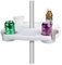 Mucee Mesa flotante para sombrilla de piscina, soporte universal para bebidas, aperitivos, teléfono, accesorio de patio al aire libre (42 x 42 cm)