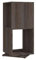 Gucagle Drehregal Grau Eiche 34 5x34 5x75 5 cm Holzwerkstoff Drehregal Bücherregal Standregal