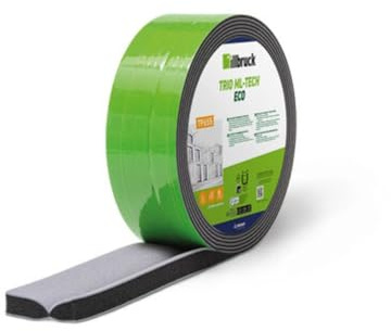 dubaust TP655 ML-Tech ECO Trio 3-Ebenen Multifunktions Fensteranschlussband Fugendichtband Fensterband BG1 Extrem Wetterbeständig (66/8-20 10 Meter)