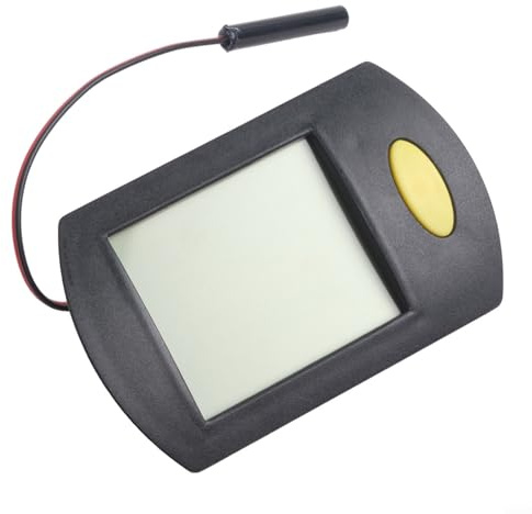 Oniissy Tachometer für Tacho, LCD-Display für stationäre Fahrräder, digitales Ersatzteil mit Wiederholungen, Kilometerstand, Kalorienzähler, Schwarz (kompatibel