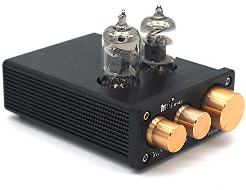 DollaTek 6J1 Mini-Röhrenvorverstärker Audio Hi-Fi Stereo-Vorverstärker Höhen-Basssteuerung