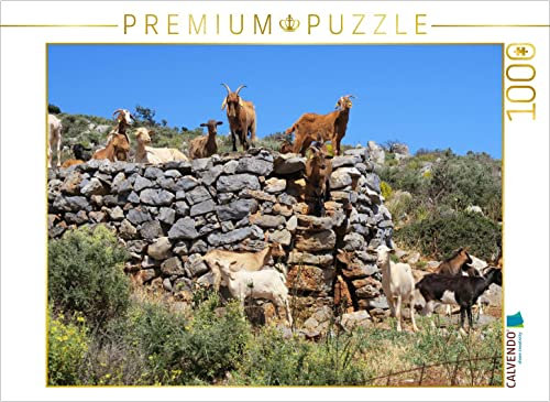 CALVENDO Puzzle EIN Motiv aus dem Kalender Die Insel Kreta - Städte, Schluchten und Meer 1000 Teile Puzzle quer | Lege-Größe cm Foto-Puzzle für glückliche Stunden