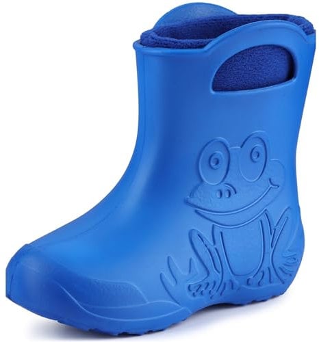 Ladeheid Stivali Bambino e Bambina in Eva LA-CA-03 (Blu/Blu Marino, 22/23 EU)