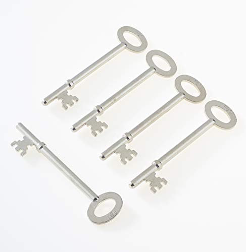 FB1 Key Genuine Original Fire Brigade Mortice Lock Keys, Pack of 5 (5)