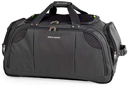 Pierre Cardin Rollkoffer mit Rädern - strapazierfähige Skate-Räder, Verschiedene Griffe, 78L Fassungsvermögen CL769 (Medium Grey 26).