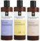 (Pack of 3) Champneys Awaken, Slumber & Calm Body Cleanser x 350ml Bergamont, Lavender, Patchouli, Cedarwood, Geranium essential oil notes
