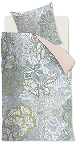 Oilily Garden Glade - Blumen Bettwäsche - 200x220 cm + 2 Kissenbezüge 80x80 cm - Mehrfarbig