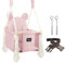 NATILU® Columpio Infantil Miss Bear | Columpio de Madera para niños | Columpio de Oso producido en la Unión Europea