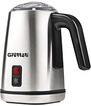 G3 Ferrari G10146 Spuma Montalatte, 500 W, 3 funzioni, 350ml, Spegnimento automatico Acciaio Inox