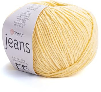 Yarn Art 55% Cotton 45% Acrylic YarnArt Jeans Sport Yarn 1 Skein/Ball 50 gr 174 yds (88)
