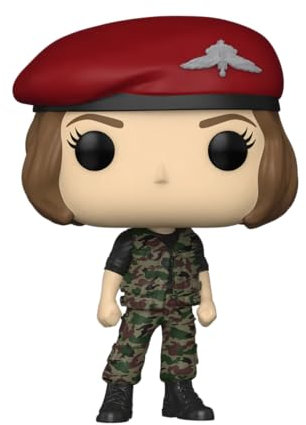 POP [Stranger Things - Hunter Robin Buckley [Season 4] Funko Vinyl Figure (Bundled with Compatible Box Protector Case), Multicolor, 3.75 inches