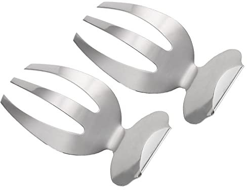 Ericetion Edelstahlsalat Server 2pcs/Set Salat Hände Zange Zum Rühren Von Salatnudeln Früchte Noodle Server Küche Gadgets Utensilien