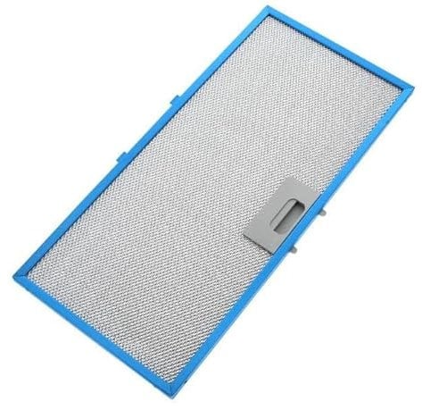 Elica Turboair Whirlpool - Filtro per cappa 430 x 200 x 9 mm. in alluminio lavabile GRI0088006A - 482000015639 - C00380222 - FKA26