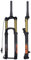 TISORT MTB-Federgabel 27,5/29 Zoll Luftgabel Zugstufe Einstellen Vorderradgabel Mit Lockout Durch Die Achse Federweg 155mm(RL,29)