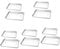 UPKOCH 10 Pièces Plaque En Acier Inoxydable Moule À Gâteau Carré Craquelins De Supérieure Plaque De Cuisson Antiadhésive Plat De Cuisson En étal Assiette De